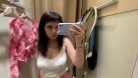 Transparent See Through Clothes Try On Haul At The Mall 