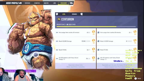 Marvel Rivals with a mostly full squad