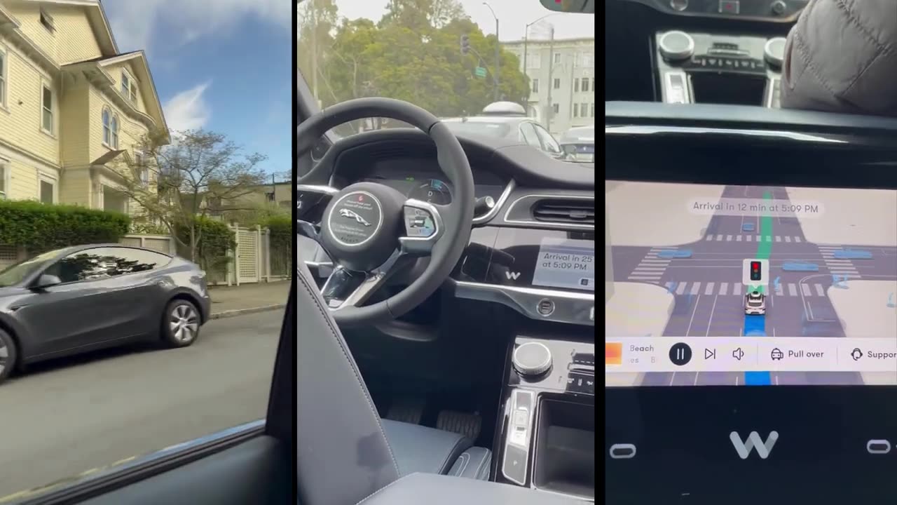 Driverless Car Ride in San Francisco