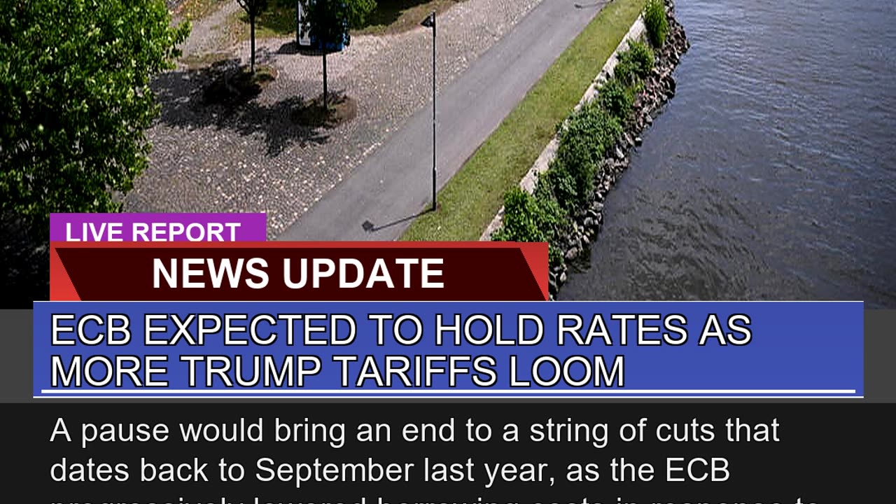 Ecb Expected to Hold Rates as More Trump Tariffs L