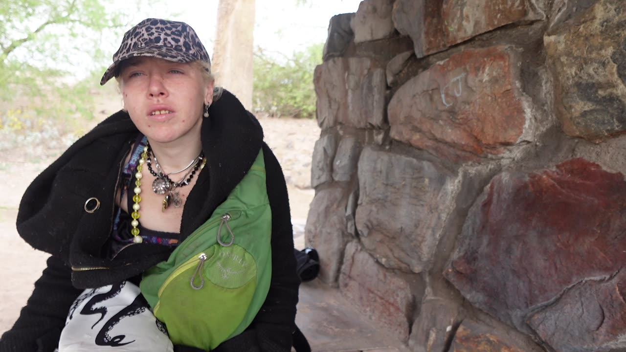 Sue is 30 and has been on the streets since 16 and now homeless for 10 years