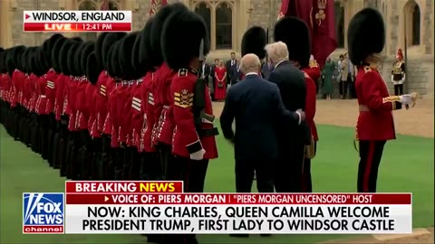 The warm welcome for President Trump in England has been absolutely EPIC