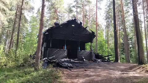Saarijärven tsasouna tuhoutui tulipalossa - ikonit pelastuivat, poliisi epäilee tuhopolttoa