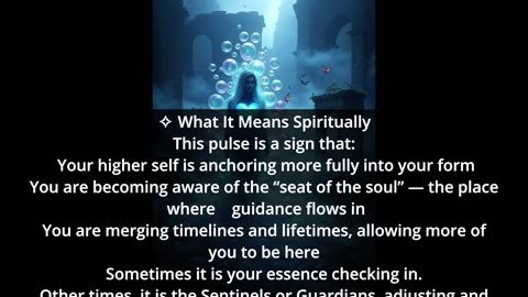 The Sentinels and The Guardians: What is that Huge pulse I feel in back?