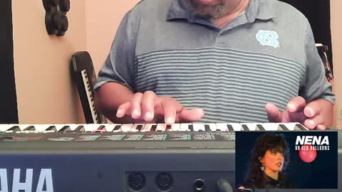 '99 Luftballons (99 Red Balloons)' Nena (Keyboard Cover)