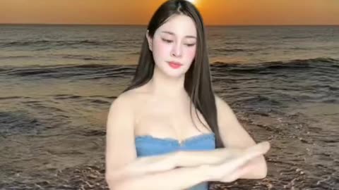 Thai hot influencer in mini skirt