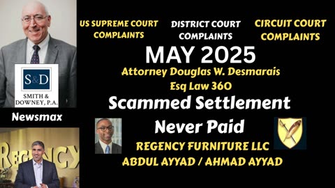 Douglas W. Desmarais Esq Law 360 Baltimore / Attorney Grievance Bar Counsel Complaints