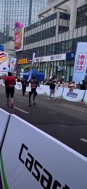 Robots Running Marathons in China — Training for the Future of Human Replacement?