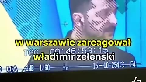 żydoski psi syn zeleński straszy Polskę!