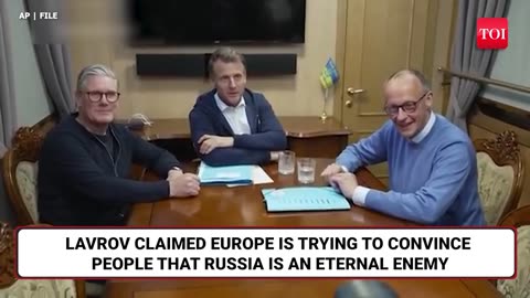 'INSANE, CRAZY...': Russia's Big Alert To Europe; Lavrov Warns Against ‘Goebbels-Style’ Propaganda