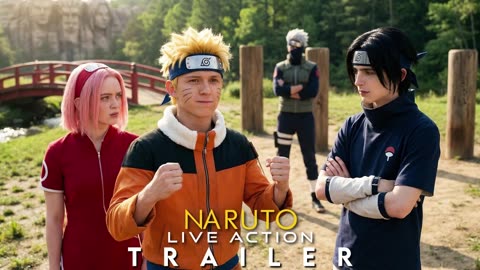 Naruto- The Movie (2026) - Live Action _ Tom Holland, Sadie Sink, Henry Cavill - Concept Trailer