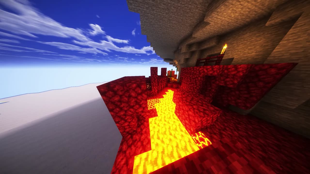 124_Minecraft Parkour | 5 Minutes #game Gameplay | 1440p 60FPS