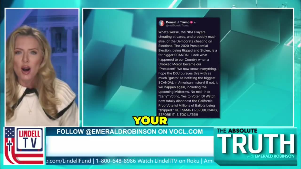 CALIFORNIA SHERIFF EXPOSES ELECTION FRAUD