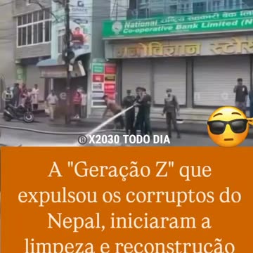 Geração Z que derrubou regime do Nepal reconstruir cidades