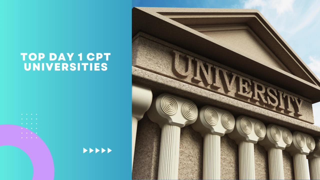 Beginning Your Career with Day 1 CPT Programs