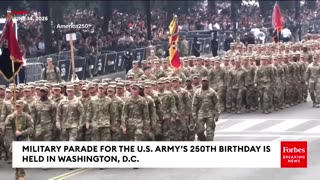 Golden Knights Parachute Into Washington D.C.