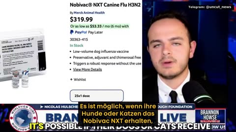 Unsere Haustiere werden als mRNA-Vektoren ❓😳🤯