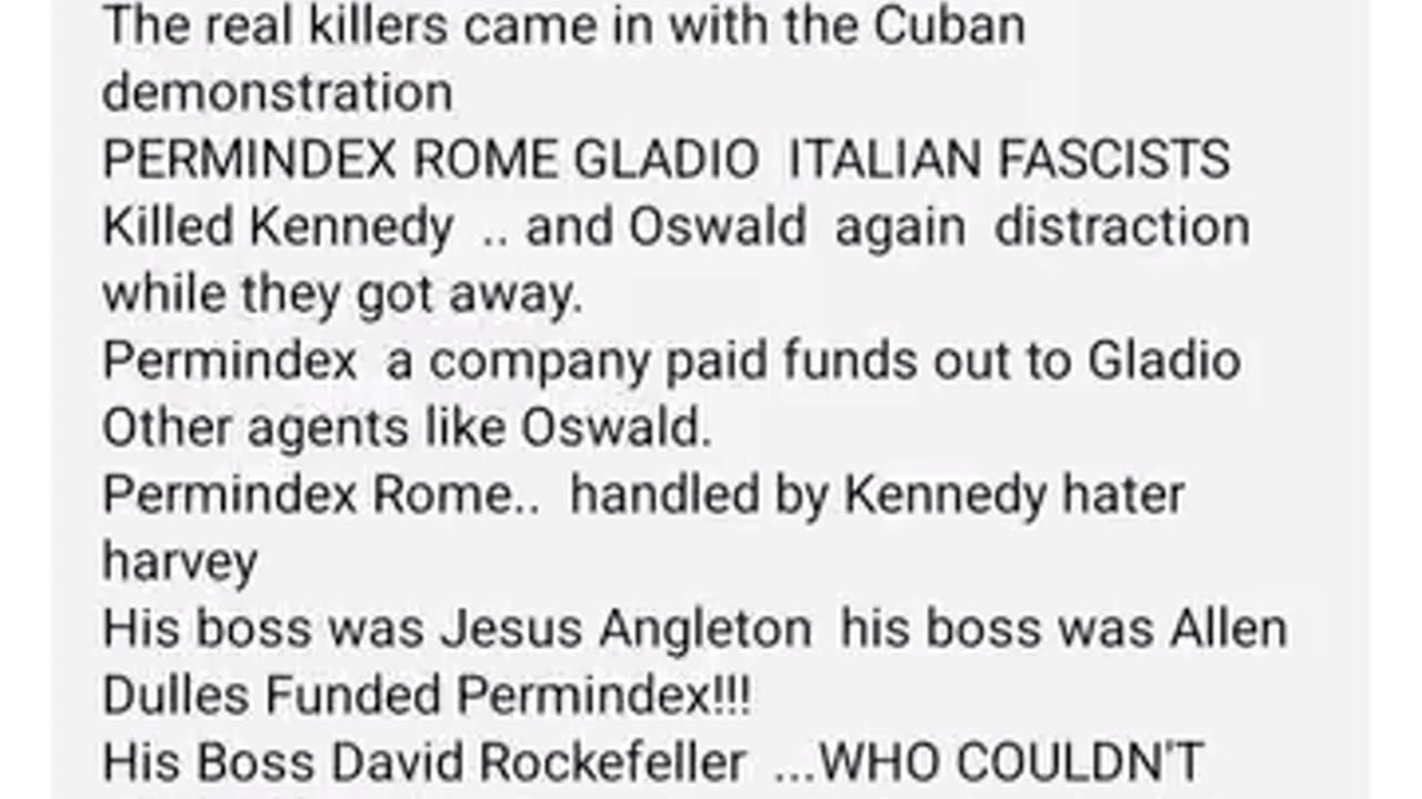 The Rockefeller national security state Killed Kennedy 95% Grok