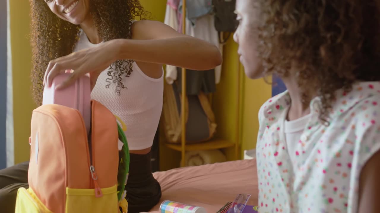 Happy School Morning Packing Routine