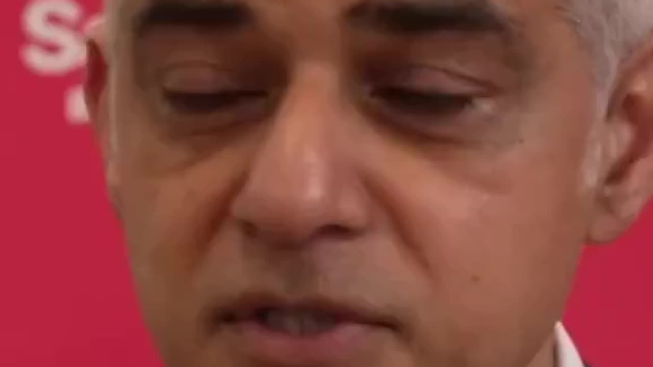 Sadiq Khan has visions: "London is safest city in world."