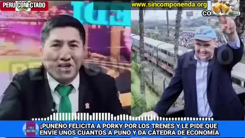 "PORKY", DESDE PUNO TE RECLAMAN: QUIEREN RED FERROVIARIA PARA PUNO