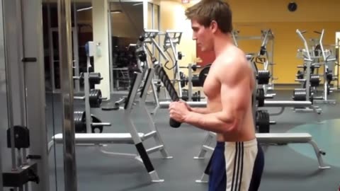 SG 1015 Triceps Rope Push Down Gym Workout