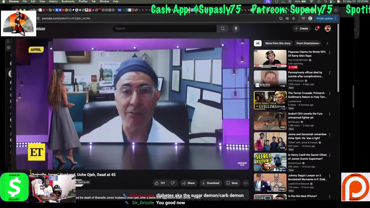 Papoose The Cuck, Pedro Pascal Crashout, Men's Health in Mass Jeopardy