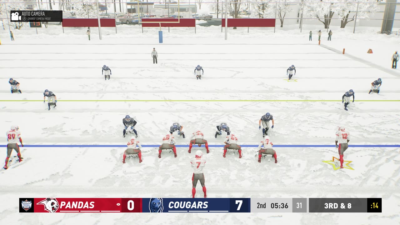 Maximum Football New York West Cougars Dynasty Yr 1 Game 9 Pandas Vs Cougars CPU Vs CPU