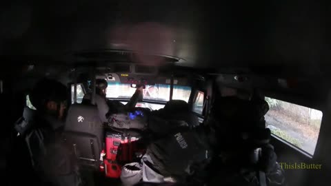 SWAT bodycam video captures tense moments inside BearCat during a deadly police standoff in Stamford