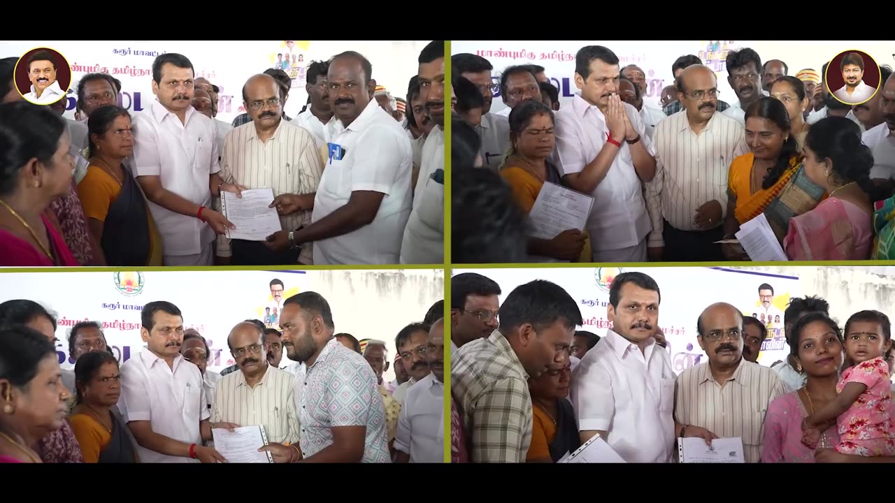 Karur Events Compilation | With the Blessings of Hon’ble M.K. Stalin | V. Senthil Balaji