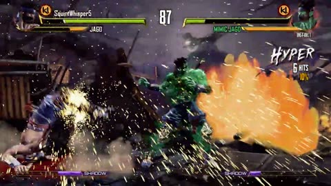 Killer Instinct Anniversary Edition (PC) (2023) - Jago vs Mimic Jago