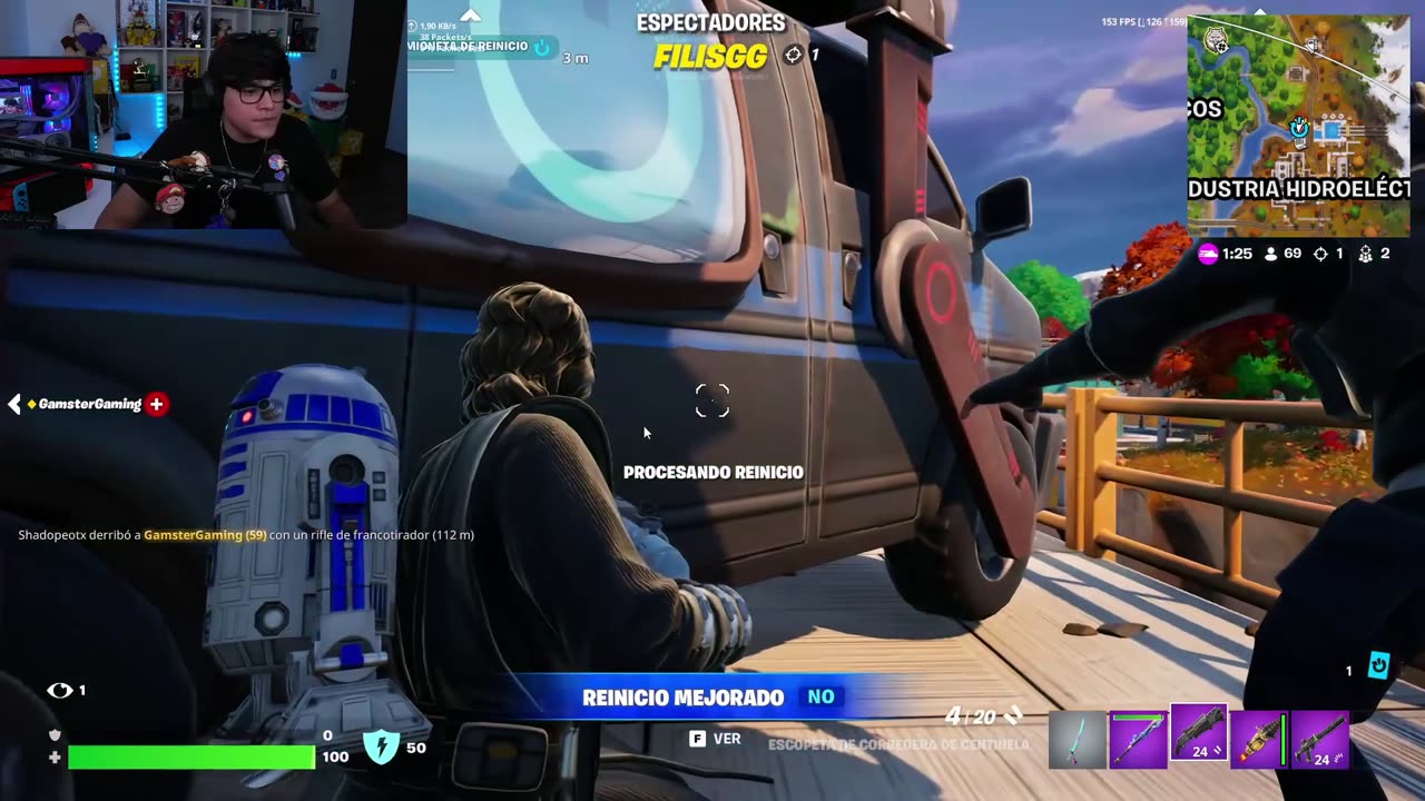 FORTNITE Y DUCKGAME DESPUES DE GEOWARE CON #FILIS #AMZET #GAMSTER