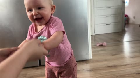 Baby Kayla Dancing with Mommy | The Happiest Baby Moment Ever! 💃👶