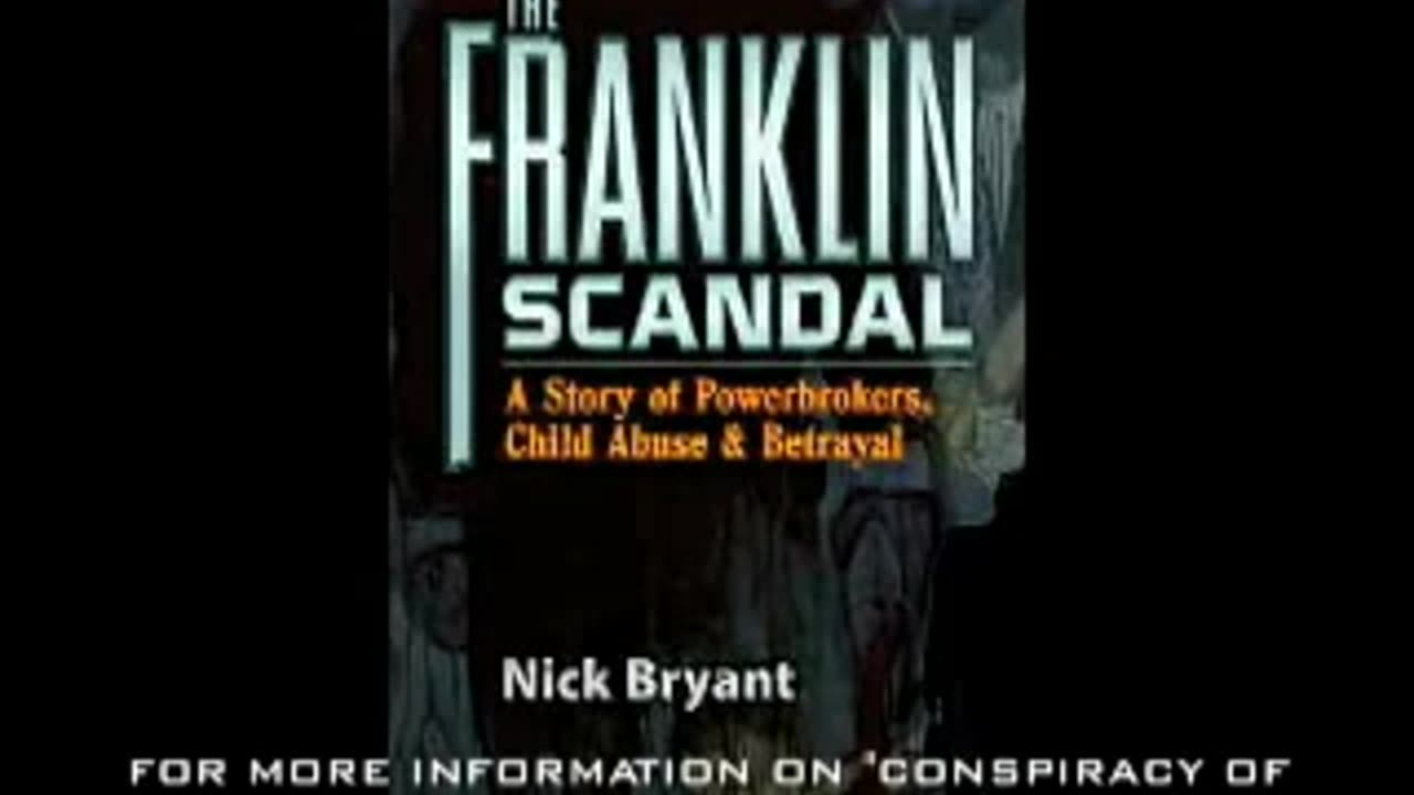 CONSPIRACY OF SILENCE (THE FRANKLIN SCANDAL)