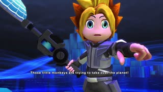 PlayStation All-Stars Battle Royale Arcade Mode: Spike vs. PaRappa the Rapper Cutscene