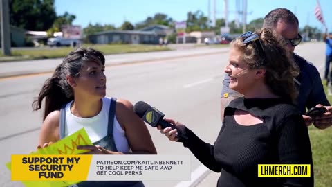 Based White libtard woman owns anti-White conservative