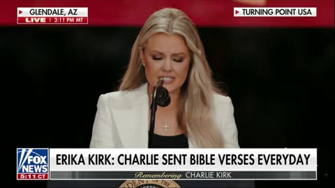 Erika Kirk has a MESSAGE for ALL of the MEN around the world watching.