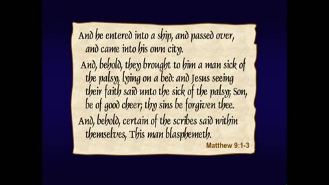 Matthew (Session 6) Chapters 8-9