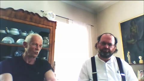 Romm interviewing the famous Janusz Jakuba Walus'