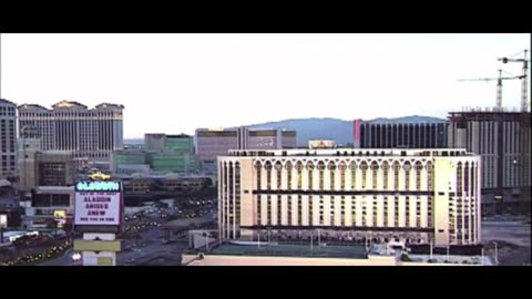 Aladdin Vegas Implosion