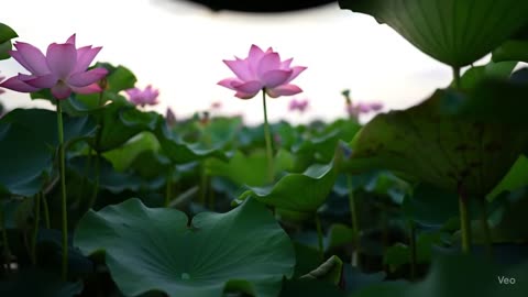 Through lotus