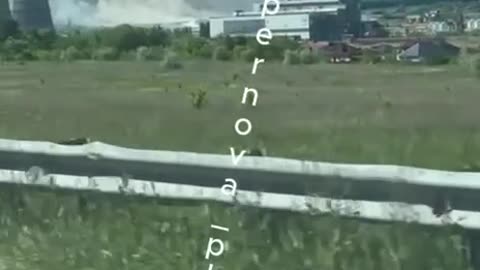 👀🔥 Saratov, fire near TPP-5