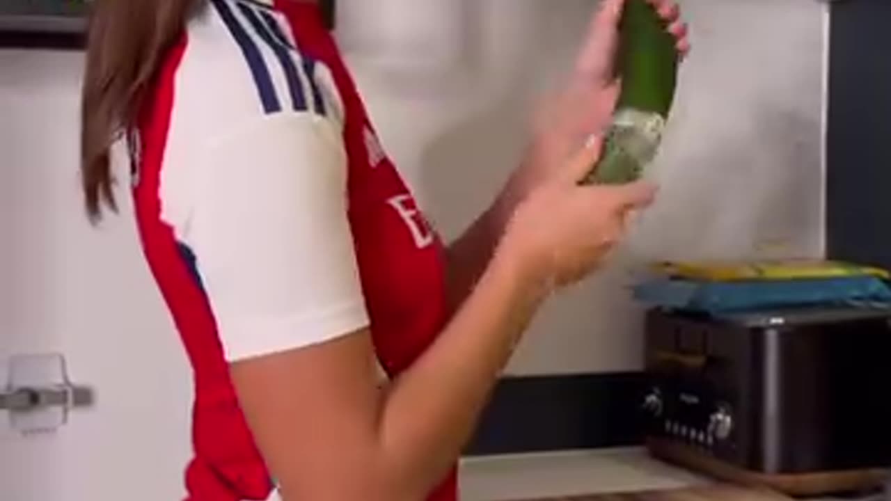 The perfect sized cucumber