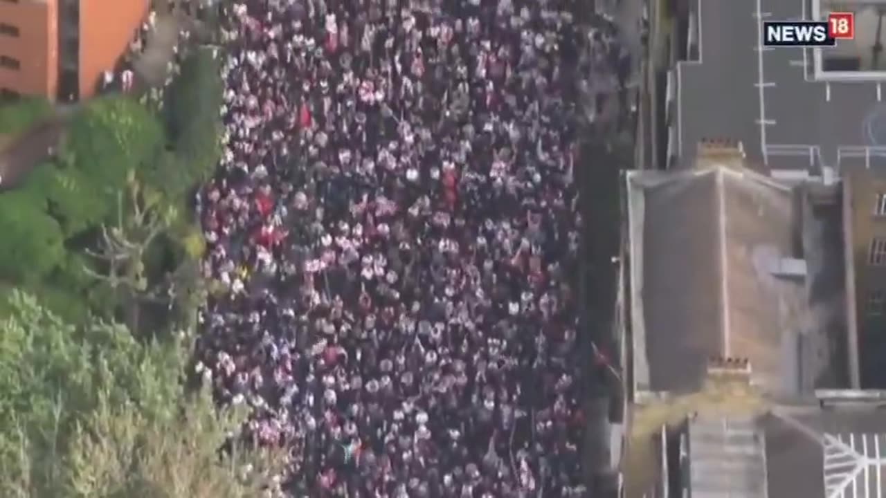 Millions of people at the Tommy Robinson event in London