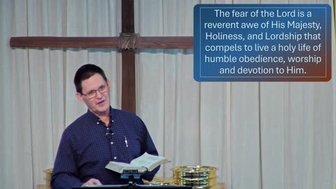 Beginning the New Year wit the Commitment to Walk in the Fear of the Lord