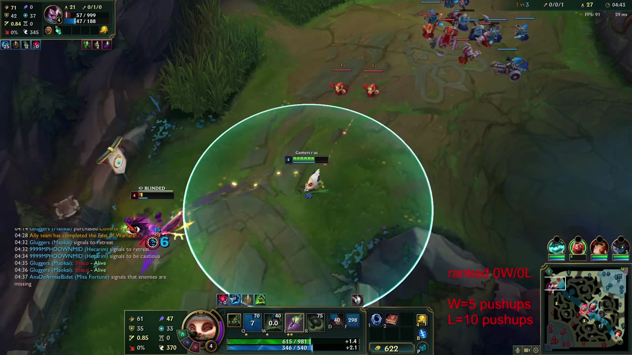 league of legends ranked. - #rumbletakeover.