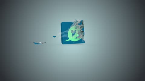 Aurora Beam Title & Logo Reveal Free Template for After Effects