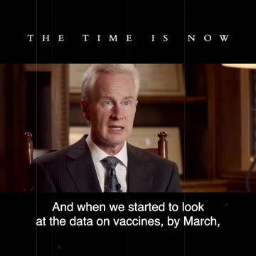 Dr Peter McCullough in the Movie "The Time is Now" Released in 2021 Banned for Years on YouTube