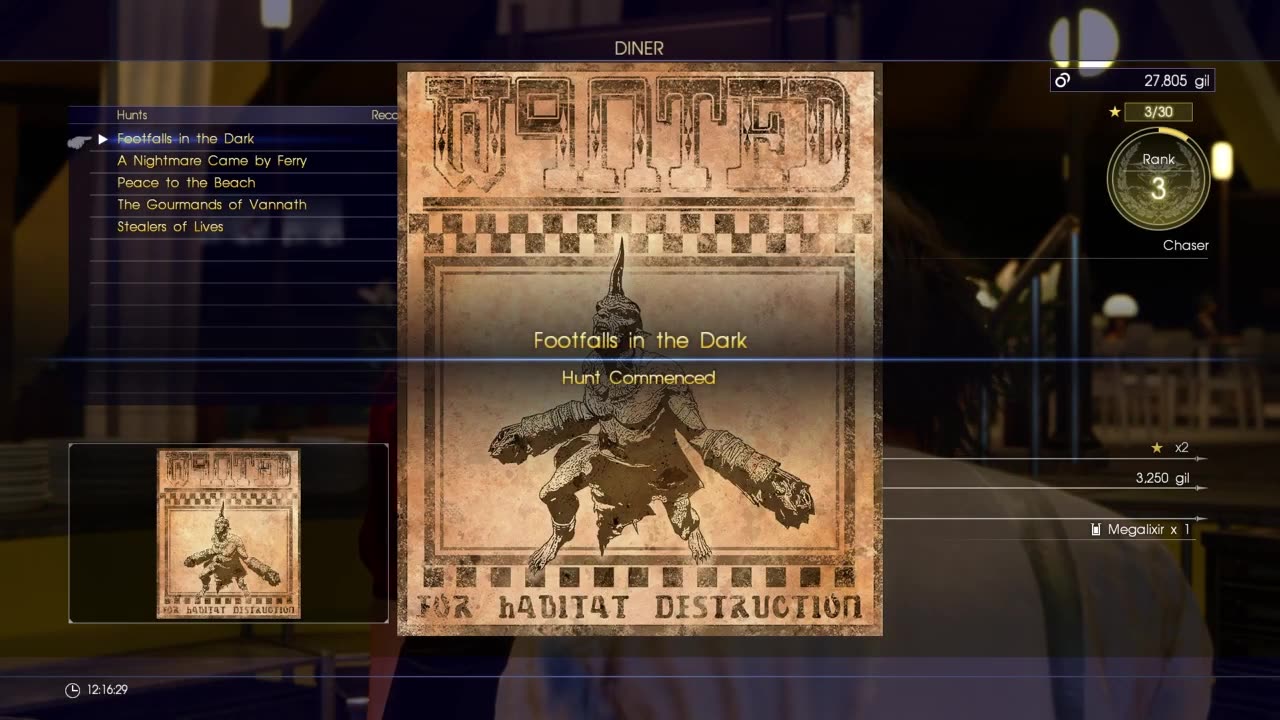 FINAL FANTASY XV Episode 12 Yellow Frogs