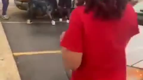 Armed blacks beat man unconscious